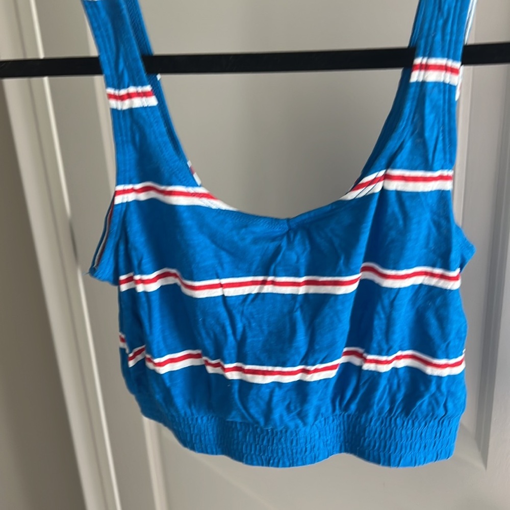Red/Blue/White Button Tank - Picture 3 of 4